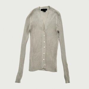 90s Express Beige Cardigan